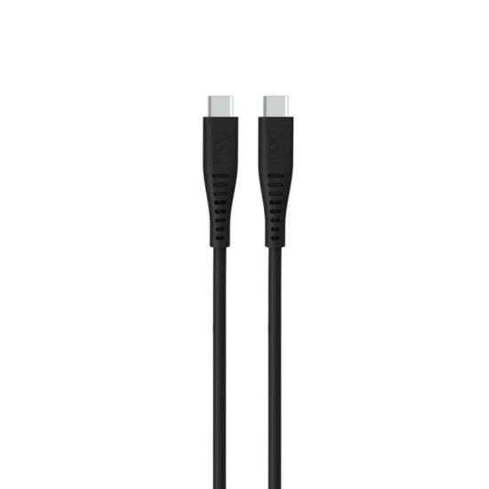 Goui - Silicon Type C To Type C - 1.5Mts Black Cable